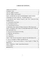 INTERNSHIP REPORT Vietnam prosperity joint stock commercial bank  thaibinh branch 