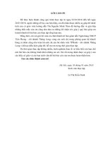 Báo cáo thực tập khoa Tài chính ngân hàng tại Ngân hàng TMCP tiên phong  chi nhánh Thăng Long 