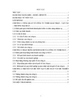 Báo cáo thực tập Khoa kinh doanh quốc tế tại Công ty TNHH giao nhận – vận tải – thương mại H S T