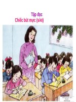 Tập đọc Chiếc bút mực Tiếng Việt lớp 2 Tuần 5