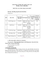 skkn một số giải pháp nâng cao chất lượng dạy và học môn toán trong trường  trung học phổ thông 