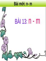 Bài 14 n m Tiếng Việt lớp 2 tuần 1