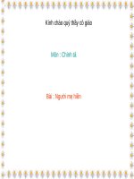 Chính tả Người mẹ hiền Tiếng Việt lớp 2 tuần 8