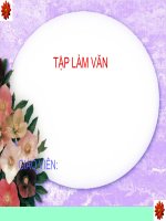 Tập làm văn Sắp xếp câu trong bài Lập danh sách học sinh Tiếng Việt lớp 2 Tuần 3