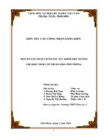 skkn quản lý thpt một số GIẢI PHÁP CHĂM sóc sức KHỎE học ĐƯỜNG CHO học SINH cấp TRUNG học PHỔ THÔNG 