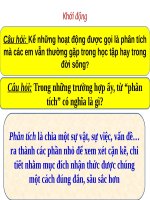 GIÁO ÁN PPT Thao tac lap  luan phan tich LỚP 11