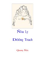 Địa lý dương trạch  quảng đức  kho tài liệu huyền học 