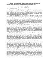 skkn một số biện pháp quản lý, chỉ đạo nâng cao chất lượng giáo dục dinh dưỡng và vệ sinh an toàn thực phẩm ở trường mầm non 