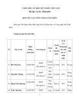 skkn GIẢI PHÁP tổ CHỨC HOẠT ĐỘNG dạy học TRẢI NGHIỆM với môn SINH học thpt 