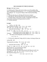 BÀI TẬP KINH TẾ VĨ MÔ CÓ LỜI GIẢI