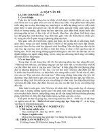 SKKN thiết kế trò chơi trong dạy học toán lớp 3 