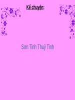 Kể chuyện Sơn Tinh Thủy Tinh Tiếng Việt lớp 2 tuần 25