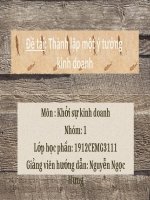 Slide  Báo Cáo Khởi Sự Kinh Doanh : Đề Tài Cửa Hàng Kinh Doanh Thời Trang   Chụp Ảnh