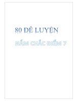 ỘN HÓA học LUYỆN THI CHẤT LƯỢNG