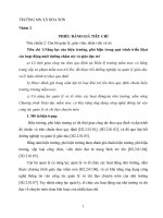 tiêu chuẩn 2 cán bộ quản lý, giáo viên, nhân viên và trẻ