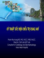 KỸ THUẬT sốc điện điều TRỊ RUNG NHĨ