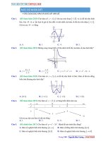 câu hỏi TRẮC NGHIỆM ôn THPTQG2020