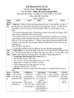 ĐỘNG VẬT SỐNG TRONG GIA ĐÌNH GIÁO ÁN  3 TUỔI