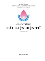 Giao trinh cau kien dien tu  Phan Thi Nam  Mac Van Bien