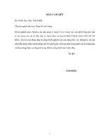 Nghiên cứu ứng dụng lý thuyết rủi ro trong việc xác định tổng mức đầu tư xây dựng cho dự án khu dân cư hạnh phúc tại huyện bình chánh, thành phố hồ chí minh 