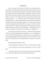 QUAN hệ GIỮA xã hội với tự NHIÊN và vấn đề bảo vệ môi TRƯỜNG ở nước TA HIỆN NAY