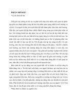 Quan hệ giữa xã hội với tự nhiên và vấn đề bảo vệ môi trường hiện nay ở việt nam