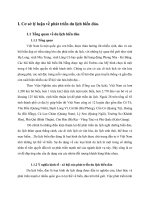 tiểu luận môn đường lối đề tài phát triển du lịch biển đảo việt nam 