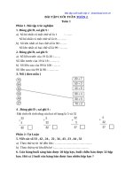 Bài tập cuối tuần lớp 2 cả năm