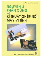 Nguyên lí phần cứng và kỹ thuật ghép nối máy tính 