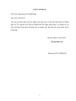 Nghiên cứu hiện trạng và đề xuất giải pháp đảm bảo an toàn lũ cho đập đất ở tỉnh saravanh, cộng hòa dân chủ nhân dân lào áp dụng cho hồ chứa nước sexet2 