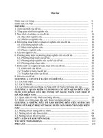 Luận văn thạc sĩ xã hội học   quan niệm, hành vi và những yếu tố ảnh hưởng tới việc nuôi con bằng sữa mẹ ở phụ nữ đang nuôi con nhỏ tại hà nội hiện nay