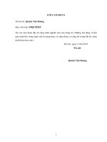 Nâng cao năng lực đấu thầu của ban quản lý dự án đầu tư xây dựng các công trình nông nghiệp và phát triển nông thôn tỉnh hòa bình 