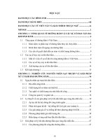 Nghiên cứu giải pháp xử lý khi đào đường hầm qua vùng địa chất xấu 