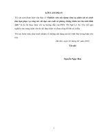 Nghiên cứu xây dựng công cụ giám sát và cảnh báo hạn phục vụ công tác chỉ đạo sản xuất và phòng chống thiên tai cho tỉnh đắk lắk 