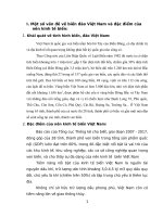 tiểu luận môn đường lối đề tài vấn đề PHÁT TRIỂN bền VỮNG KINH tế BIỂN ở VIỆT NAM HIỆN NAY 