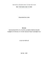Bảo đảm quyền của người lao động trong doanh nghiệp có vốn đầu tư nước ngoài ở Việt Nam hiện nay