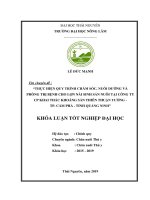 Thực hiện quy trình chăm sóc, nuôi dưỡng và phòng trị bệnh cho lợn nái sinh sản nuôi tại công ty CP khai thác khoáng sản thiên thuận tường, thành phố cẩm phả, tỉnh quảng ninh 