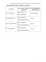 Nghiên cứu xây dựng hệ thống quà tặng cho viện đại học mở hà nội 