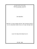 Thiết kế và sử dụng ebook chương điện tích điện trường, vật lí 11 nhằm phát triển năng lực tự học cho học sinh 
