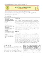 Việt Nam tham gia các hoạt động gìn giữ hòa bình trong khuôn khổ Liên Hợp quốc – sự thực thi nghĩa vụ quốc tế trong bối cảnh hội nhập