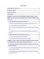 Các nhân tố tác động đến xuất khẩu nhóm hàng điện thoại và linh kiện của việt nam tiếp cận theo mô hình hấp dẫn 