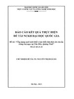 Ứng dụng nuôi sinh khối vi tảo biển làm thức ăn cho ấu trùng trai ngọc tại vân đồn, quảng ninh 