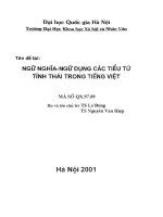 Ngữ nghĩa   ngữ dụng các tiểu từ tình thái trong tiếng việt 