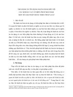 THI HÀNH ÁN TÍN DỤNG NGÂN HÀNG ĐỐI VỚI CÁC KHOẢN VAY CÓ BIỆN PHÁP BẢO ĐẢM: MỘT SỐ GIẢI PHÁP HOÀN THIỆN PHÁP LUẬT