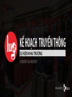 Kế hoạch marketing khai trương cửa hàng chi tiết nhất