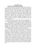 Phát triển tư duy sáng tạo của chính trị viên trong quân đội nhân dân việt nam hiện nay tiếng anh 