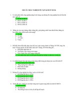 100 câu TRẮC NGHIỆM LỊCH sử ĐẢNG