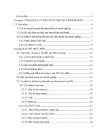 Đề tài thảo luận: Hiệu quả kinh doanh các nhân tố ảnh hưởng đến hiệu quả kinh doanh của doanh nghiệp? Lấy ví dụ thực tiễn hoạt động kinh doanh tại một doanh nghiêp cụ thể. Đề xuất phương hướng nâng cao hiệu quả kinh doanh tại doanh nghiệp đó.