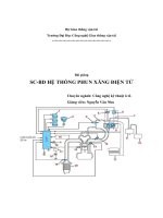 Sữa Chữa Bảo Dưỡng Hệ Thống Phun Xăng Điện Tử