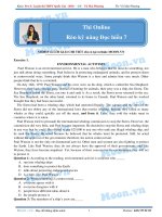 Khóa đọc hiểu thi online   rèn kỹ năng đọc hiểu 7 